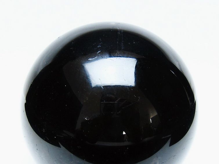 1.4Kg モリオン 純天然 黒水晶 丸玉 105mm [t572-11588] 2枚目