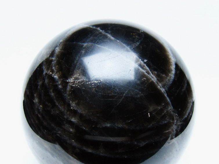 2Kg モリオン 純天然 黒水晶 丸玉 118mm [t572-11657] 2枚目