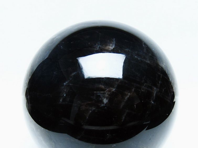 2.7Kg モリオン 純天然 黒水晶 丸玉 127mm [t572-11697] 2枚目