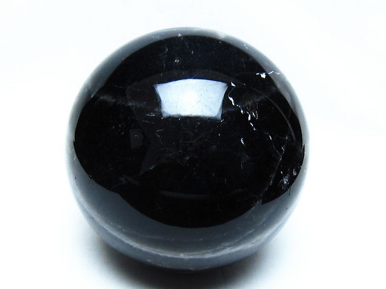 1.8Kg モリオン 純天然 黒水晶 丸玉 115mm [t572-11803] 1枚目
