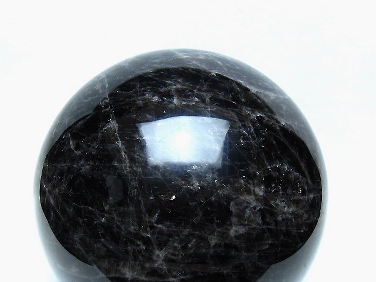 6.3Kg モリオン 純天然 黒水晶 丸玉 170mm [t572-11893] 2枚目