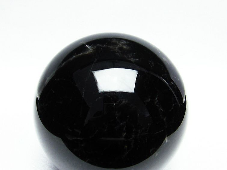 モリオン 純天然 黒水晶 丸玉 86mm [T572-8066] 2枚目