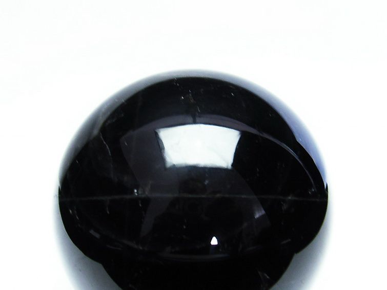 モリオン 純天然 黒水晶 丸玉 86mm [T572-8553] 2枚目