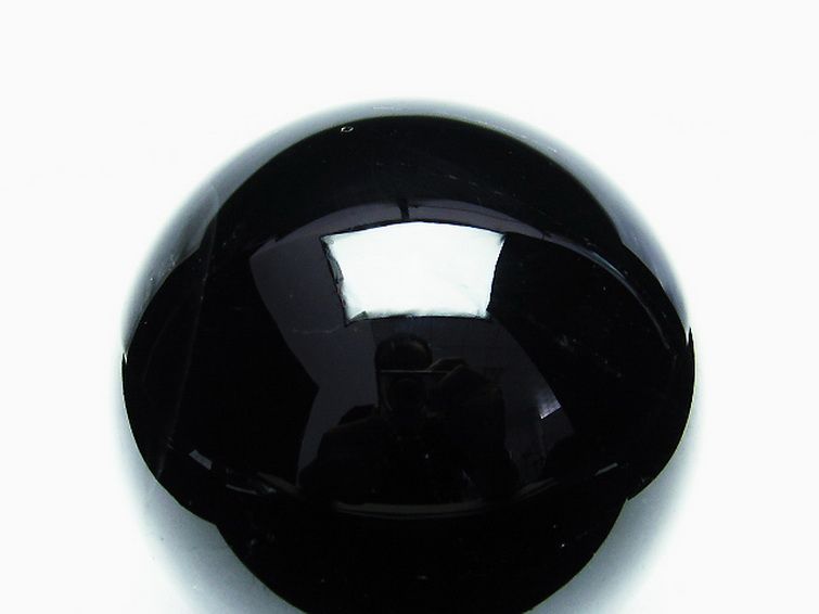 1.2Kg モリオン 純天然 黒水晶 丸玉 95mm [T572-8568] 2枚目