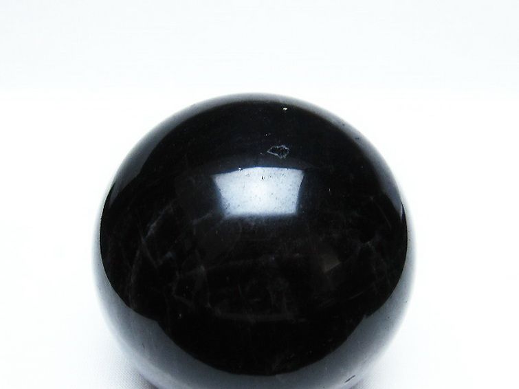 モリオン 純天然 黒水晶 丸玉 71mm [T572-9562] 2枚目