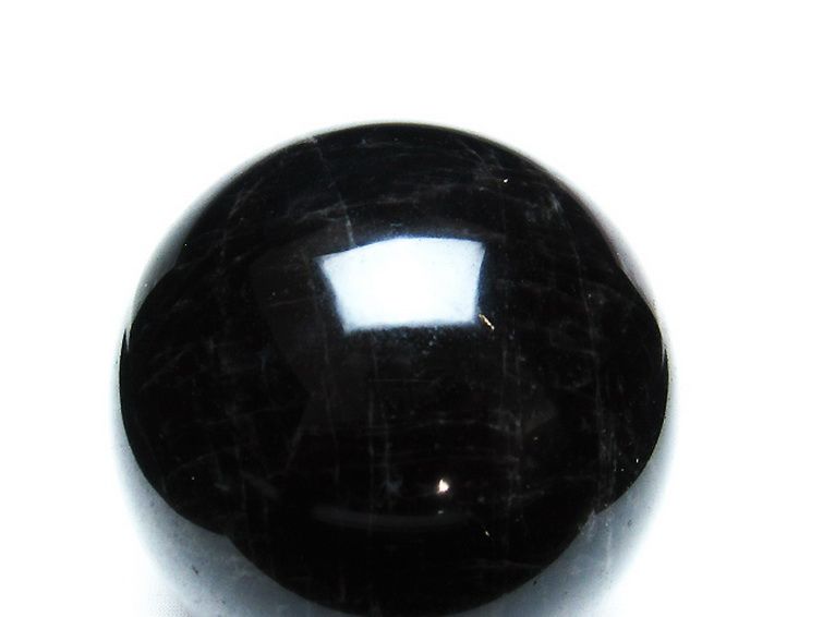 モリオン 純天然 黒水晶 丸玉 89mm [T572-9905] 2枚目