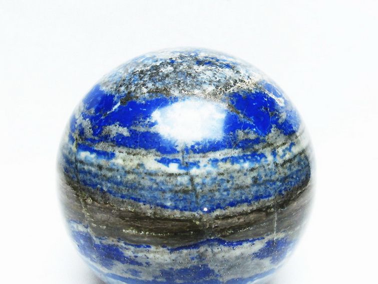 2.4Kg ラピスラズリ 丸玉 117mm [t574-3998] 2枚目