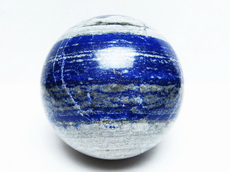 2.6Kg ラピスラズリ 丸玉 119mm [t574-4000] 1枚目