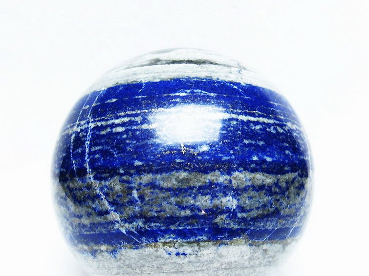 2.6Kg ラピスラズリ 丸玉 119mm [t574-4000] 2枚目