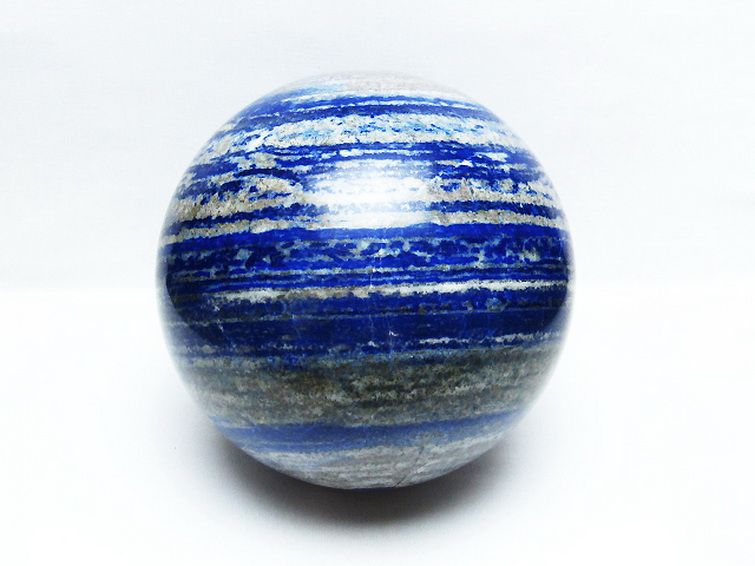 6.9Kg ラピスラズリ 丸玉 166mm [t574-4006] 1枚目
