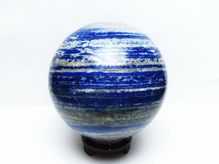 6.9Kg ラピスラズリ 丸玉 166mm [t574-4006] 3枚目