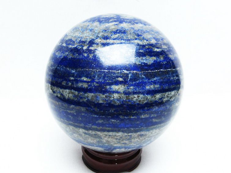 2.2Kg ラピスラズリ 丸玉 111mm [T574-4021] 3枚目