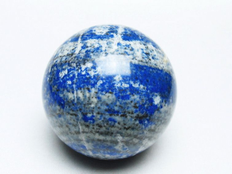 ラピスラズリ 丸玉 62mm [T574-4255] 1枚目