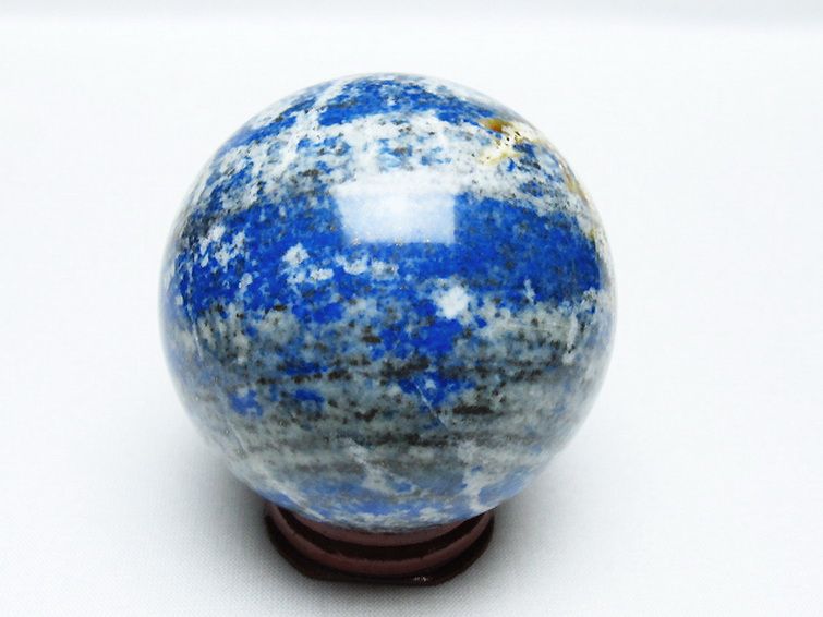 ラピスラズリ 丸玉 62mm [T574-4255] 3枚目