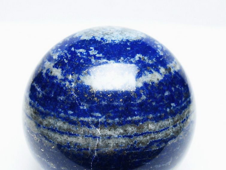 ラピスラズリ 丸玉 75mm [T574-4282] 2枚目