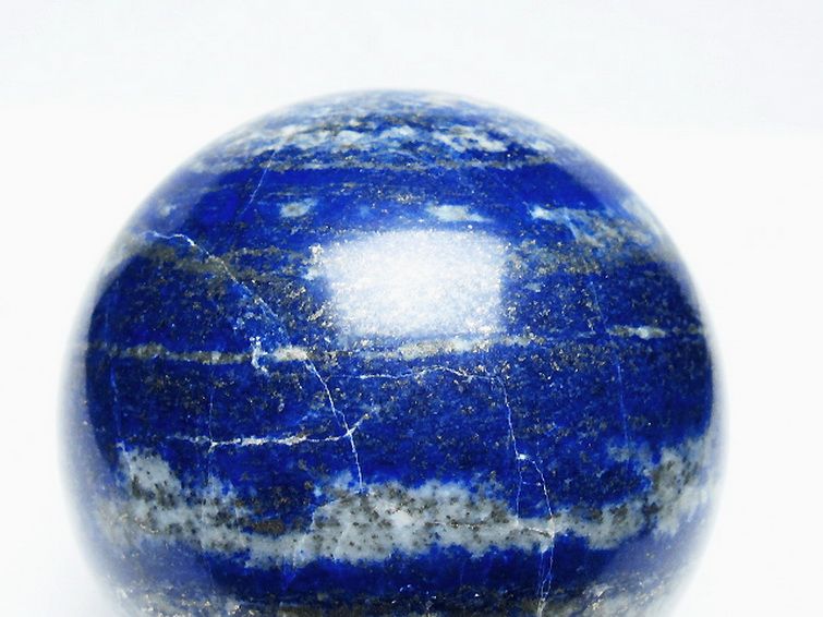 ラピスラズリ 丸玉 81mm [T574-4322] 2枚目