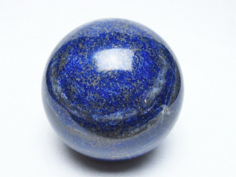 ラピスラズリ 丸玉 73mm [t574-4555] 1枚目