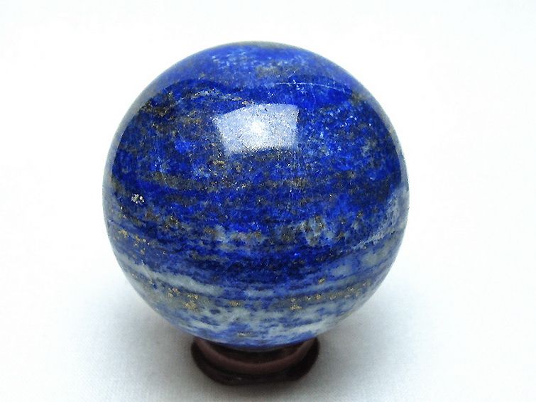 ラピスラズリ 丸玉 54mm [t574-4670] 3枚目