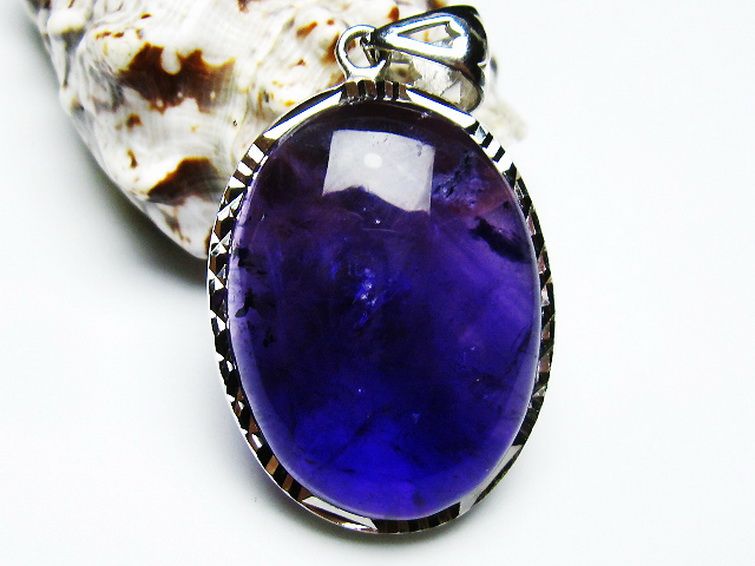 アメジスト ペンダント [T576-2379] 1枚目