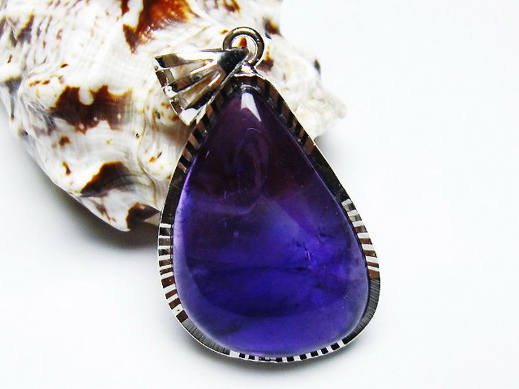 アメジスト ペンダント [T576-2385] 1枚目