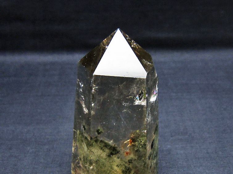 超綺麗赤水晶六角柱153E2-43E35b ◇スーパーEXグレード◇天然 水晶