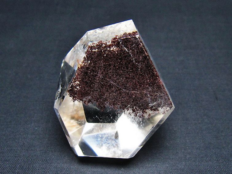 赤ガーデン水晶 原石 [t577-4798] 1枚目