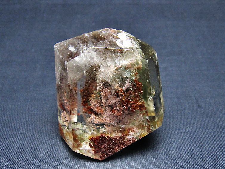 赤ガーデン水晶 原石 [t577-4869] 1枚目