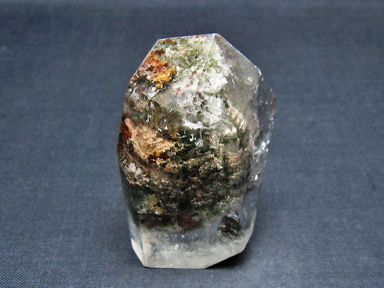 赤ガーデン水晶 原石 [t577-4904] 1枚目