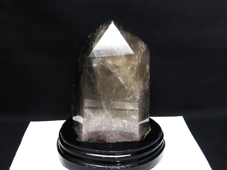 1.6Kg ライトニング水晶 六角柱 [t581-5566] 1枚目