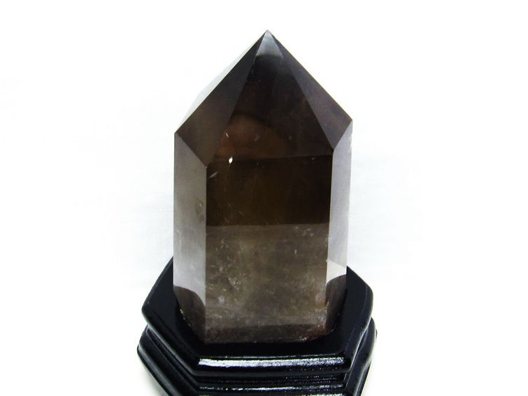 1.6Kg 虹入り ライトニング水晶 六角柱 [t581-5568] 1枚目