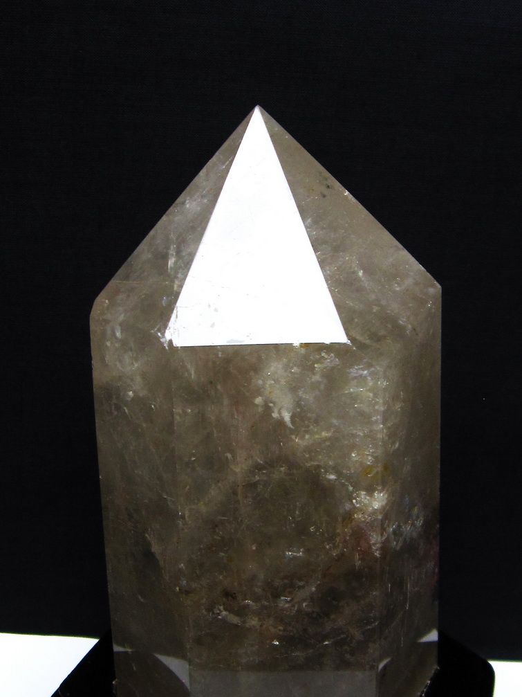 1.6Kg 虹入り ライトニング水晶 六角柱 [t581-5592] 2枚目