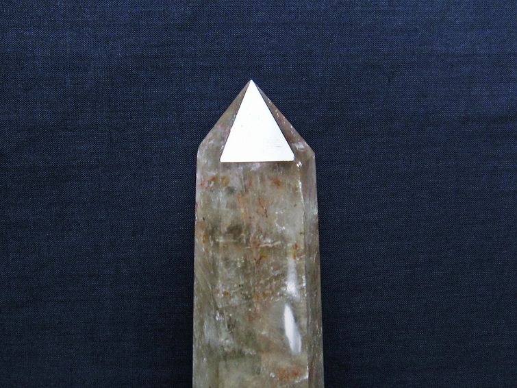 ライトニング水晶 六角柱 [t581-5668] 3枚目