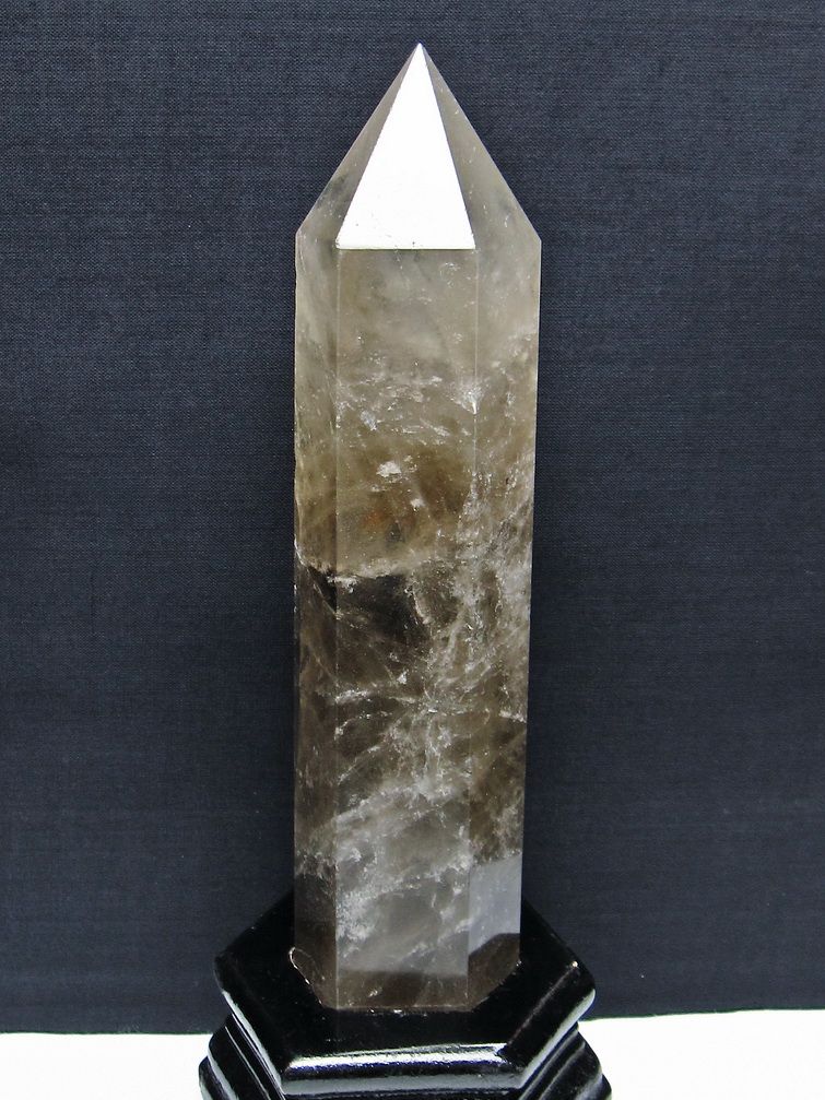ライトニング水晶 六角柱 [t581-5984] 1枚目