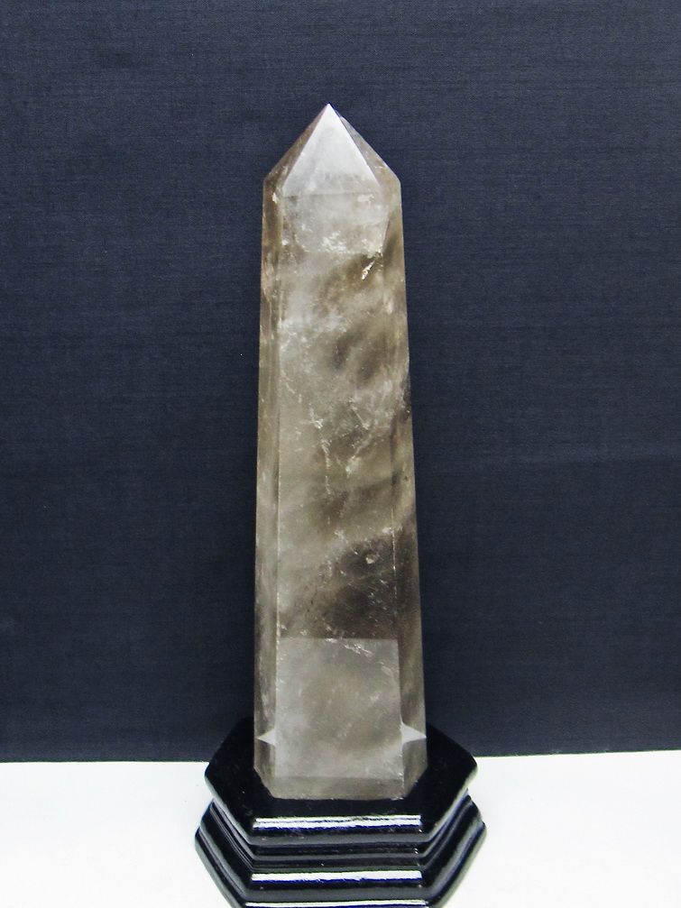 ライトニング水晶 六角柱 [t581-6112] 1枚目