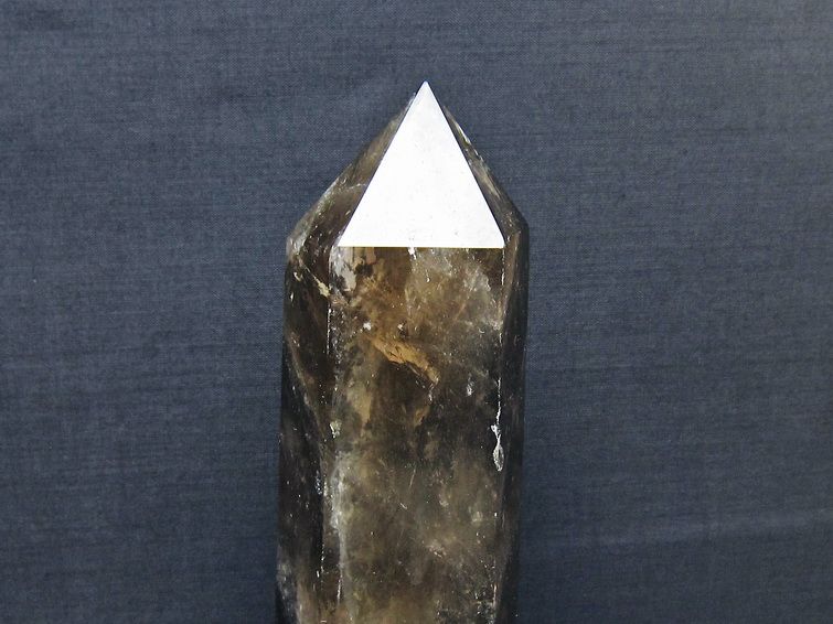 1.4Kg ライトニング水晶 六角柱[T581-6115] 3枚目