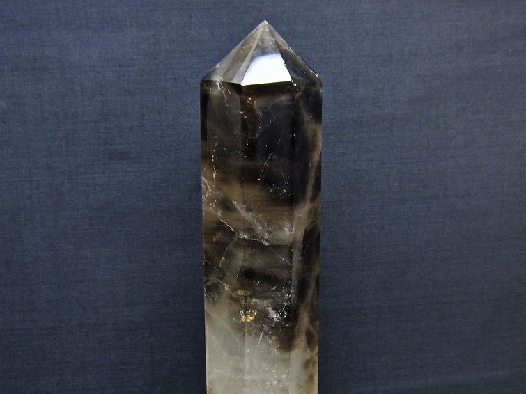 1.7Kg ライトニング水晶 六角柱[T581-6118] 3枚目