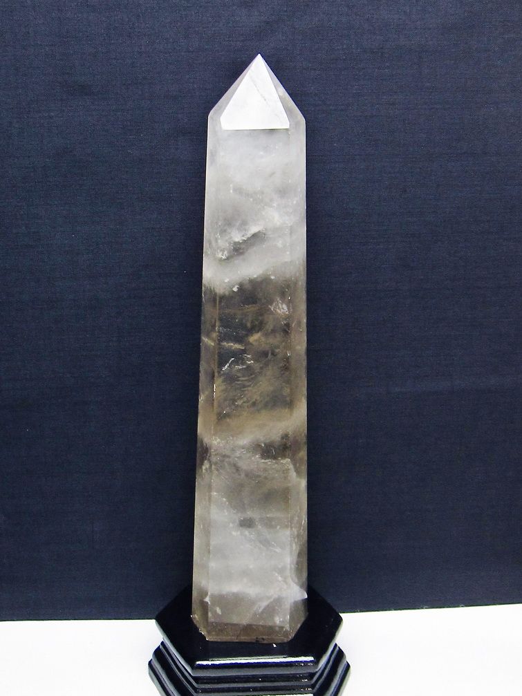 ライトニング水晶 六角柱[T581-6123] 1枚目