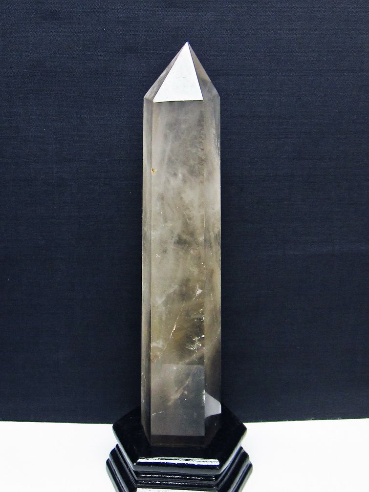 ライトニング水晶 六角柱 [t581-6125] 1枚目