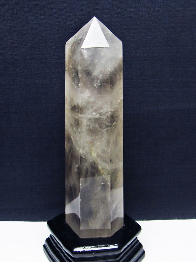 ライトニング水晶 六角柱 [t581-6130] 1枚目