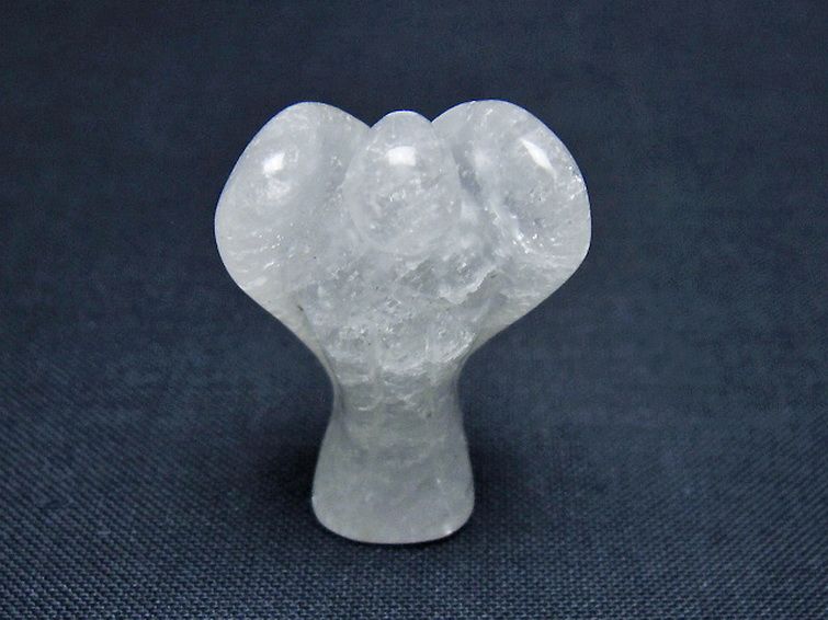 ヒマラヤ水晶天使 置物[T585-2589] 1枚目
