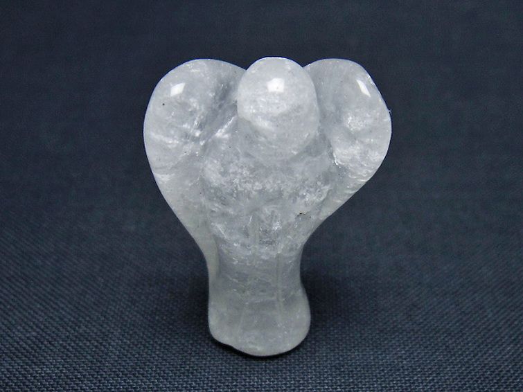 ヒマラヤ水晶天使 置物[T585-2591] 1枚目