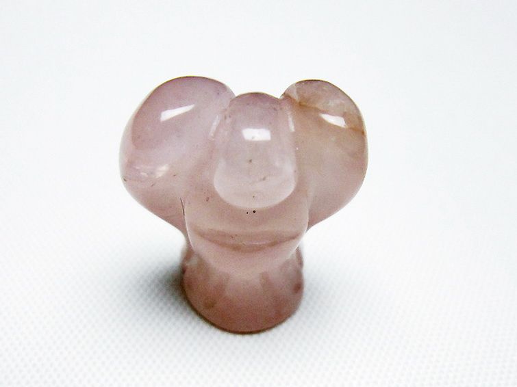 ローズクォーツ天使 置物[T585-2643] 1枚目