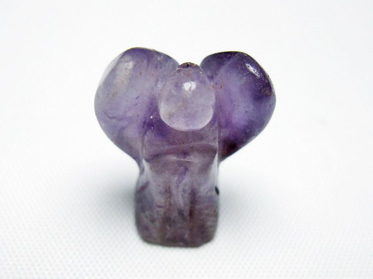 アメジスト天使 置物[t585-2650]