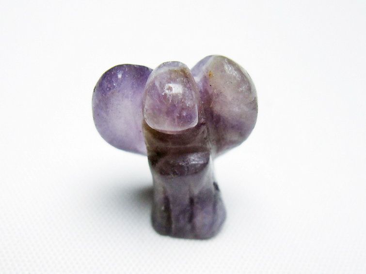 アメジスト天使 置物 [t585-2651] 1枚目