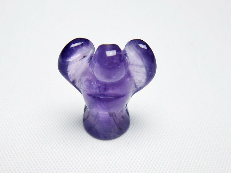 アメジスト天使 置物[T585-2653] 1枚目