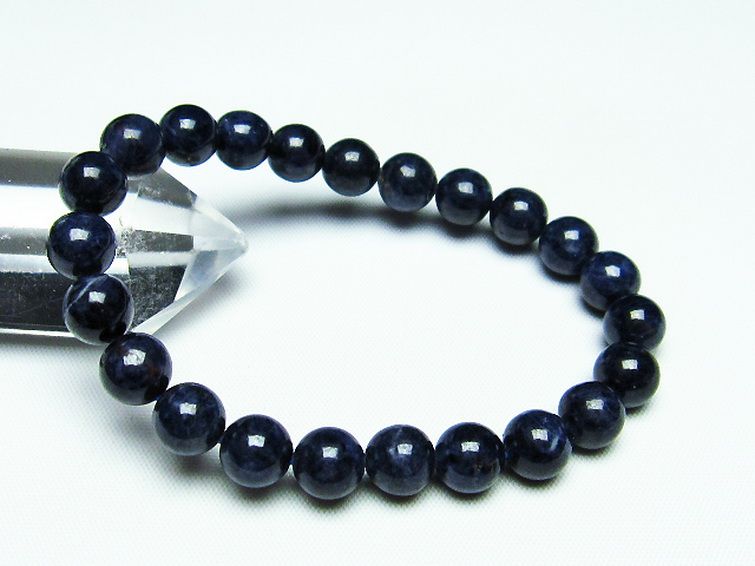 サファイア ブレスレット 8mm [t589-6067] 1枚目