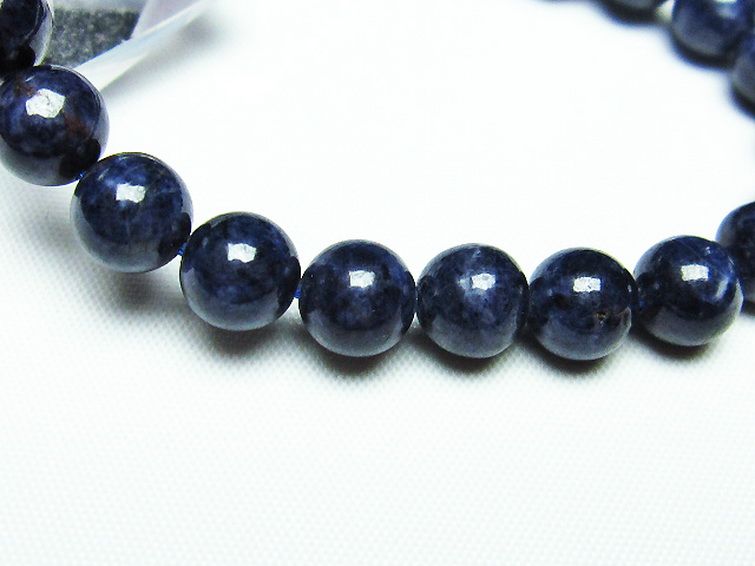 サファイア ブレスレット 8mm [t589-6067] 3枚目