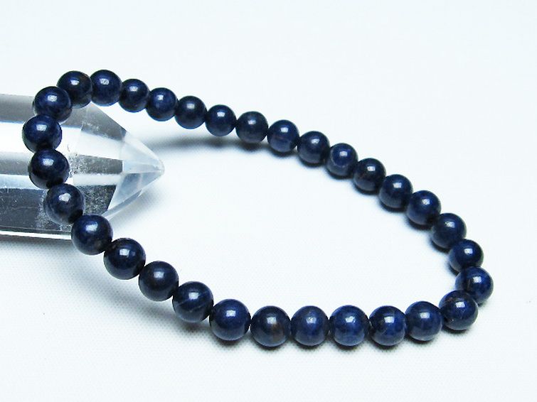 サファイア ブレスレット 6mm [t589-6142] 1枚目