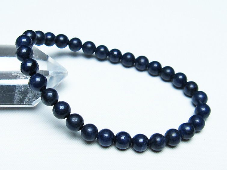 サファイア ブレスレット 6mm [t589-6168] 1枚目