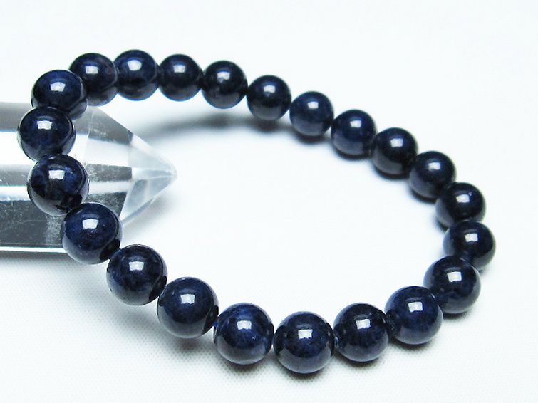 サファイア ブレスレット 8mm [t589-6203] 1枚目